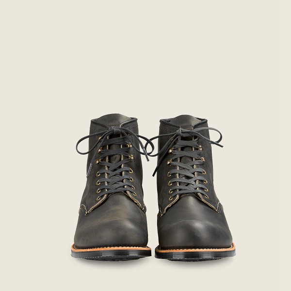 Botas Red Wing Heritage Hombre Grises Oscuro - Blacksmith - 6-Inch Rough & Tough Cuero - 170-CJMOSI